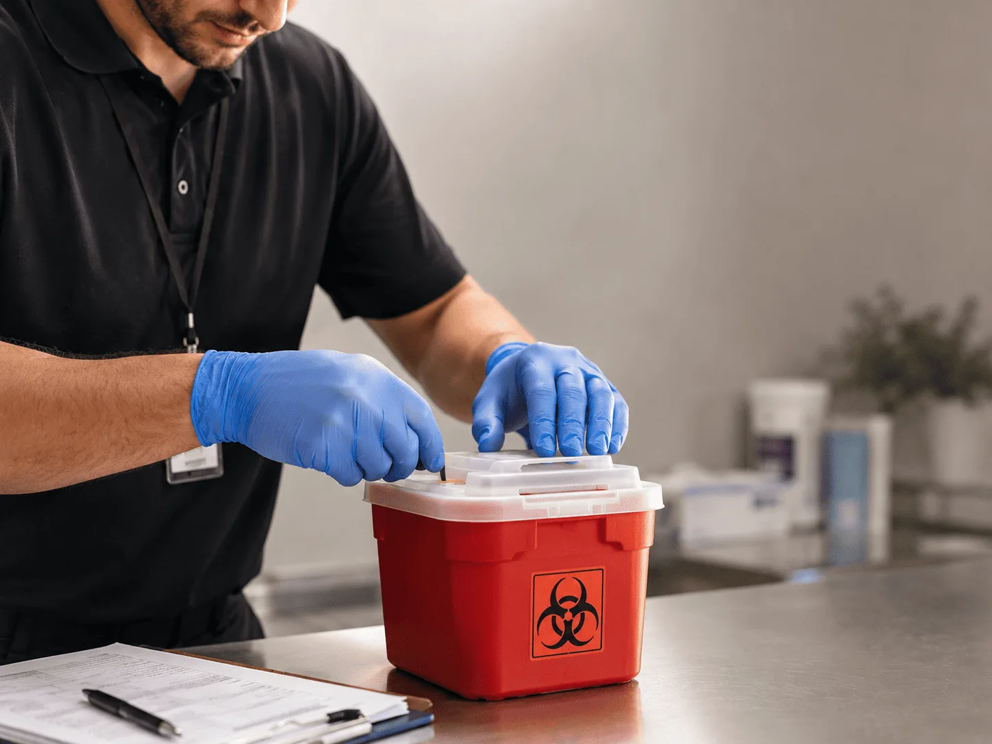 Why choose Sharps Waste Disposal in Texhoma, OK